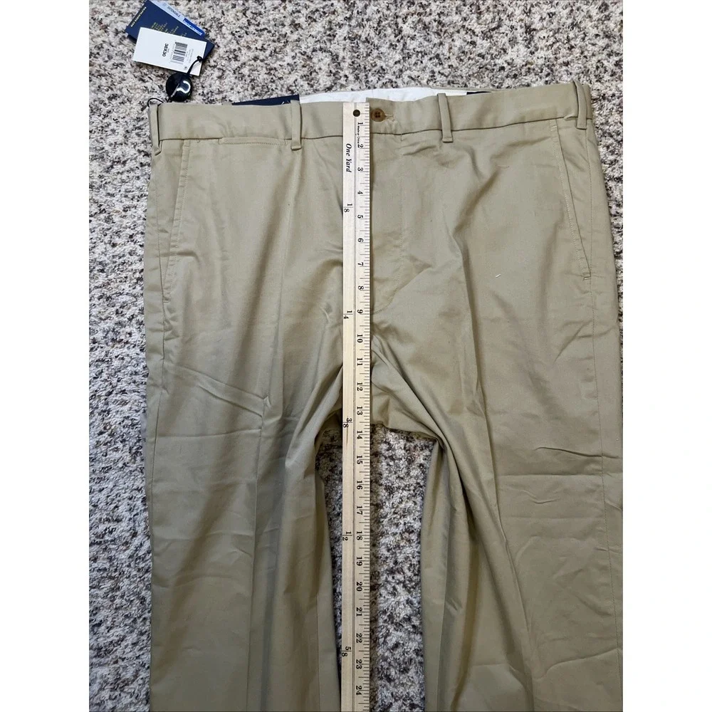 Polo‎ Ralph Lauren Wicking Stretch Pants Mens 38x30 Tan Golf Tailored Fit New